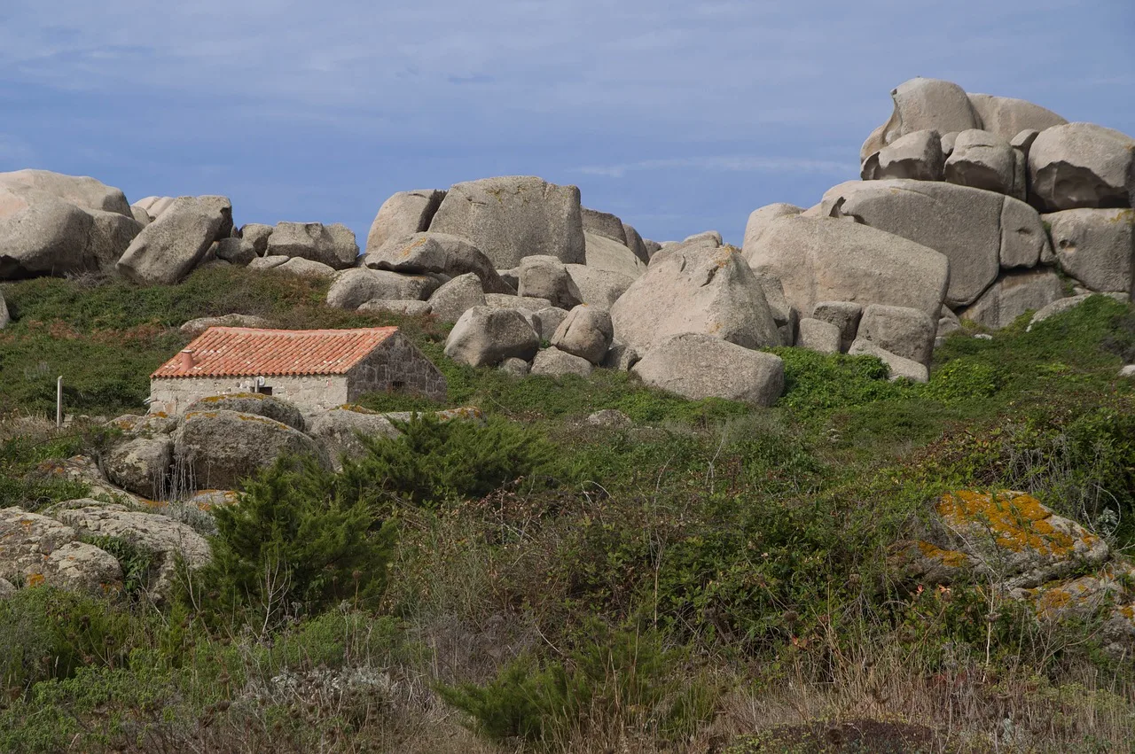 corsican, lavezzi isles, sheepfold